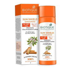 Bio sandalwood lotion (120ml) biotique лосьон сандаловый (120мл) биотик био сандал распродажа