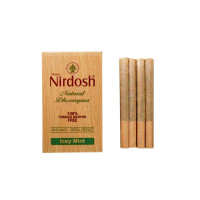 Nirdosh wooden pack mint 10 units. maans, нирдош в деревянной упаковке мята 10 шт. маанс
