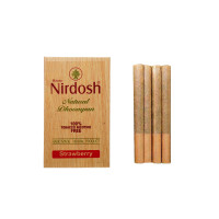 Nirdosh wooden pack strawberry 10 units. maans, нирдош в деревянной упаковке клубника 10 шт. маанс