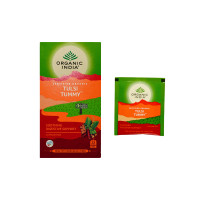 Tulsi tummy tea 25 pac. organic india, чай тулси тамми 25 пак. органик индия