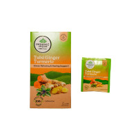 Tulsi turmeric tea 25 pac. organic india, чай тулси куркума 25 пак. органик индия