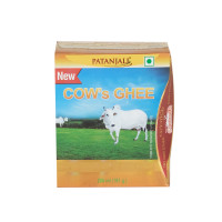 Cow's ghee 200gm. patanjali, коровье масло гхи 200г. патанджали