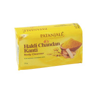 Натуральное мыло чандан (сандал) (75 гр) патанджали, haldi chandan 75gm. patanjali