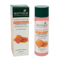 Bio honey water (120gm) biotique, тонік для обличчя медова вода