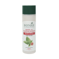 Bio basil & sandal talk (150gm) biotique, тальк для тіла базілік і сандал