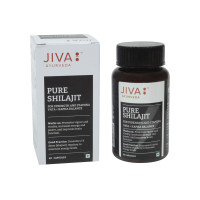 Shilajit pure 60kap. jiva, шиладжит чистий 60кап. джива