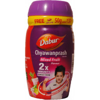 Chyawanprash awaleha mixed fruit flavour (500g) + 50 grm honey dabur, чаванпраш авалеха фруктовый микс, 500г + 50 гр меда дабур