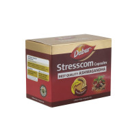Stresscom (120cap) dabur, стресском 120 капс. ашваганда дабур