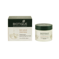 Bio milk protein face mask (50gm) biotique, био маска для лица молочно-протеиновая